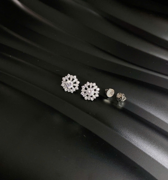 Bông Tai Vàng Trắng VT416 VT69