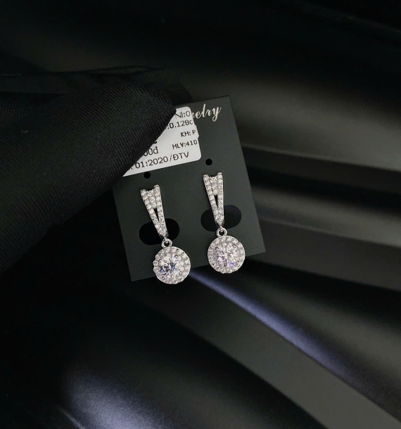 Bông Tai Vàng Trắng VT416 VT109