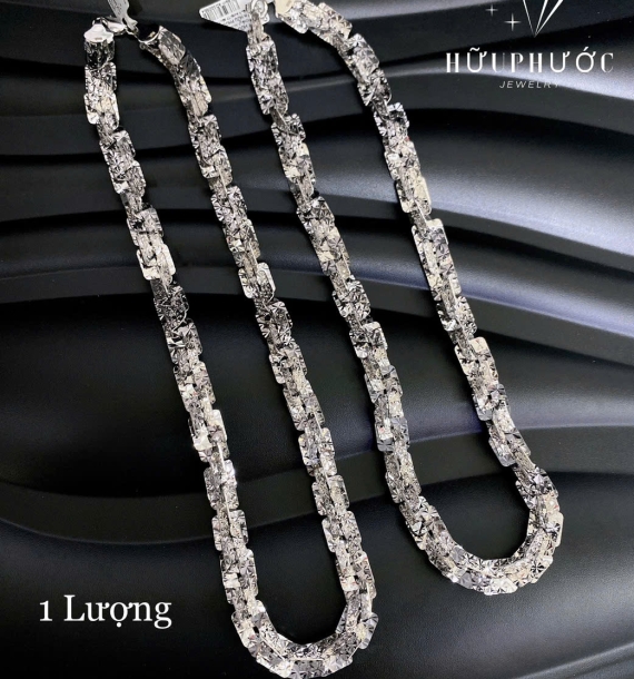 Dây Chuyền Vàng Trắng VT416 VT9