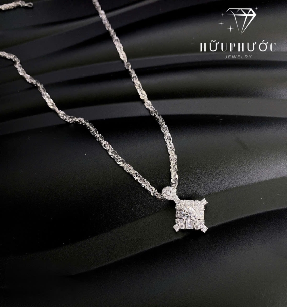 Dây Chuyền Vàng Trắng VT416 VT29