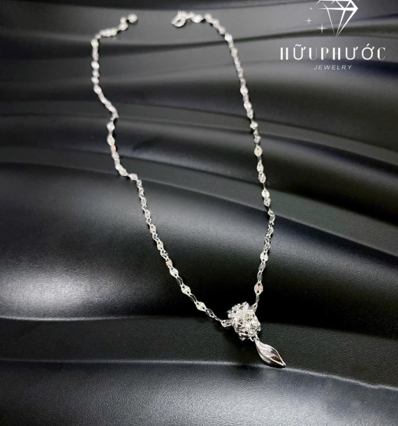 Dây Chuyền Vàng Trắng VT416 VT57