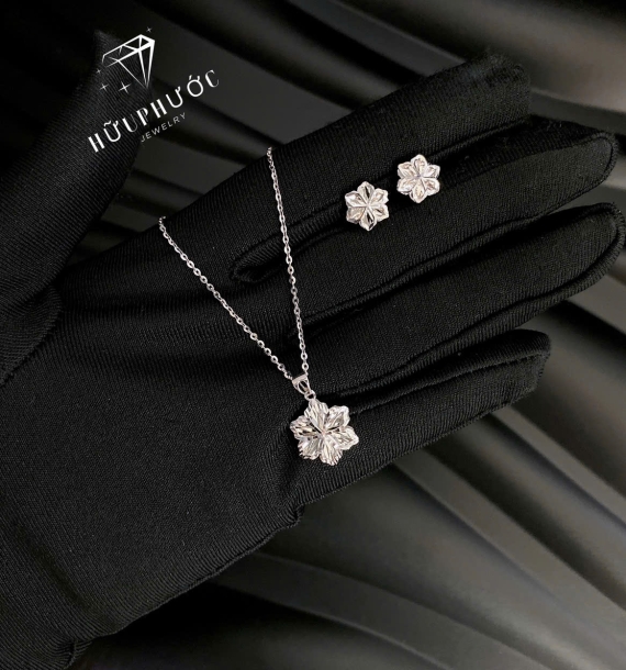 Dây Chuyền Vàng Trắng VT416 VT36