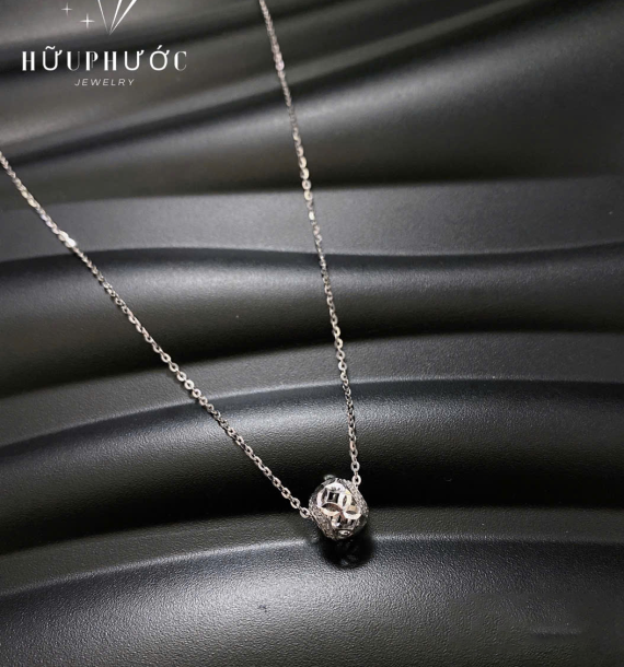 Dây Chuyền Vàng Trắng VT416 VT95