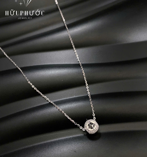 Dây Chuyền Vàng Trắng VT416 VT99