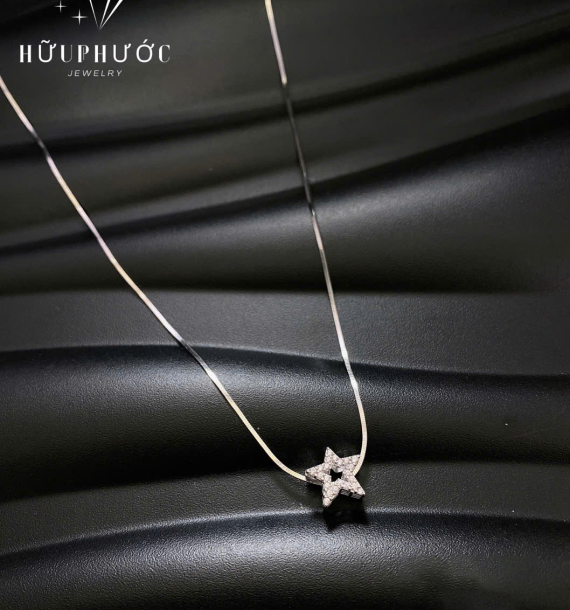 Dây Chuyền Vàng Trắng VT416 VT102