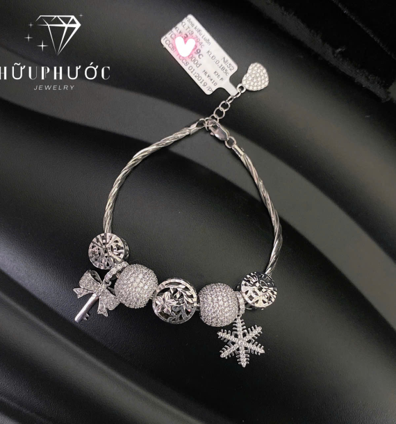 Lắc Vàng Trắng 416 VT64