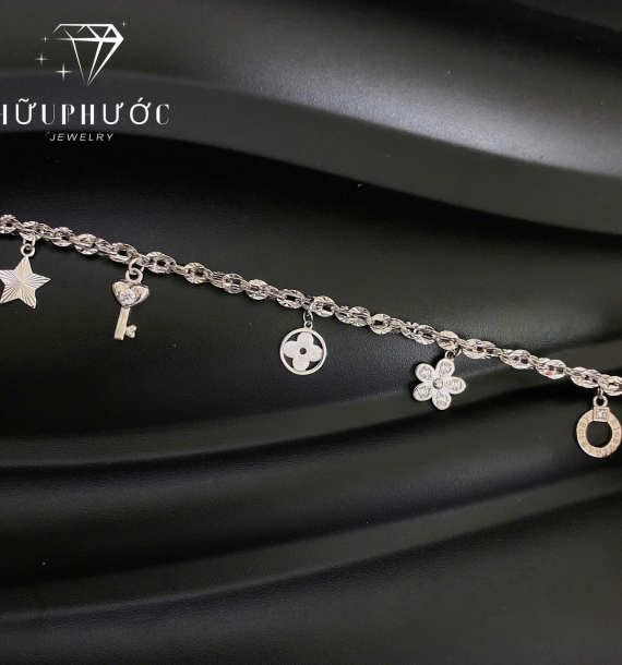 Lắc Vàng Trắng 416 VT83