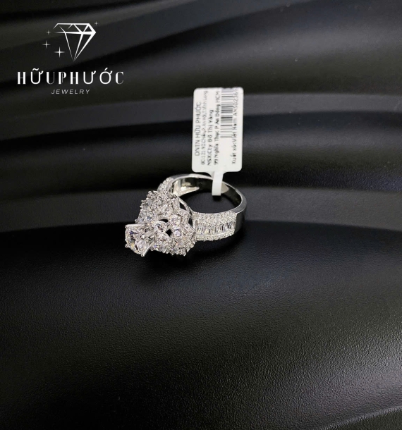 Nhẫn Nữ Vàng Trắng VT416 VT11