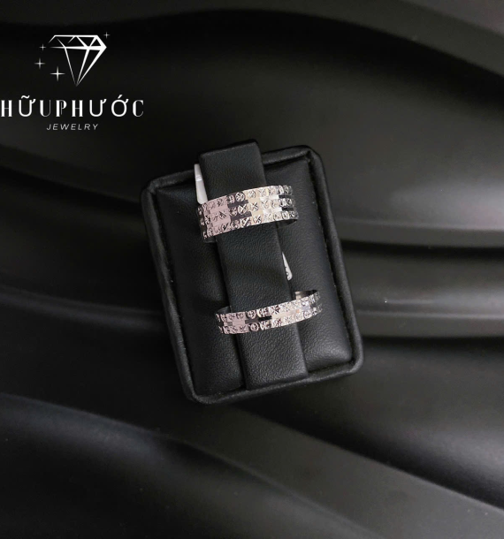 Nhẫn Nữ Vàng Trắng VT416 VT88