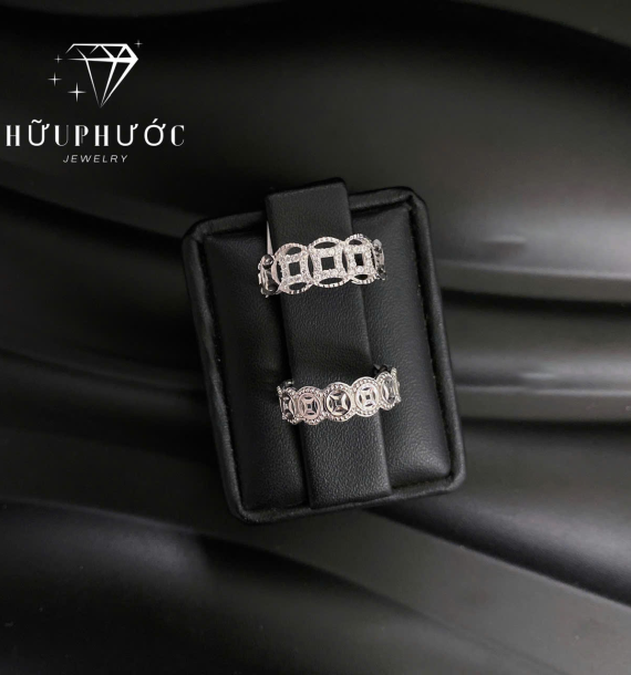 Nhẫn Nữ Vàng Trắng VT416 VT91