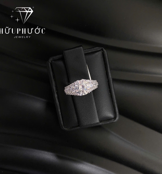 Nhẫn Nữ Vàng Trắng VT416 VT24