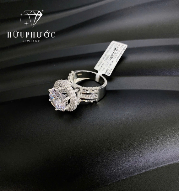 Nhẫn Nữ Vàng Trắng VT416 VT3