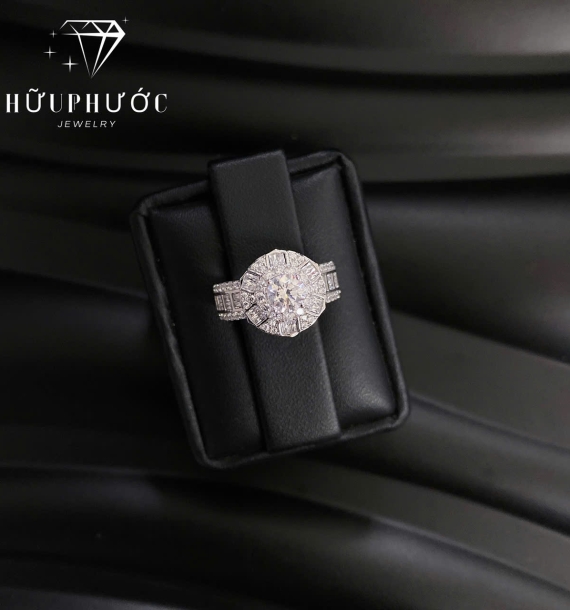 Nhẫn Nữ Vàng Trắng VT416 VT25