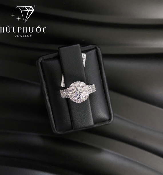 Nhẫn Nữ Vàng Trắng VT416 VT27